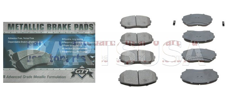 Klocki hamulcowe przód