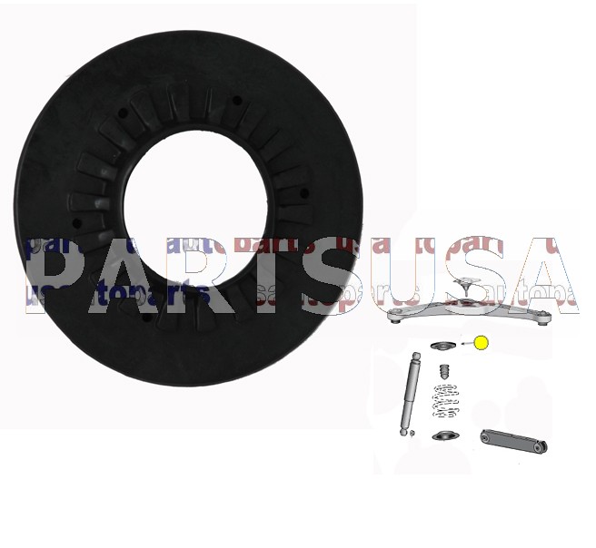 Podkładka sprężyny tylnej górna