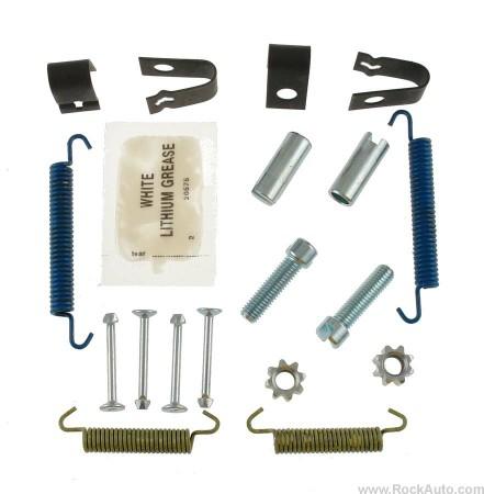 Zestaw do mocowania i regulacji szczęk hamulca postojowego (ręcznego)