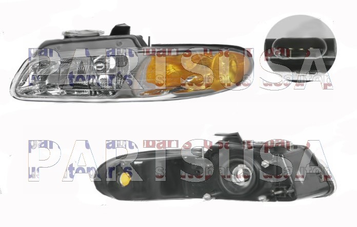 Reflektor lewy (lampa) 240109