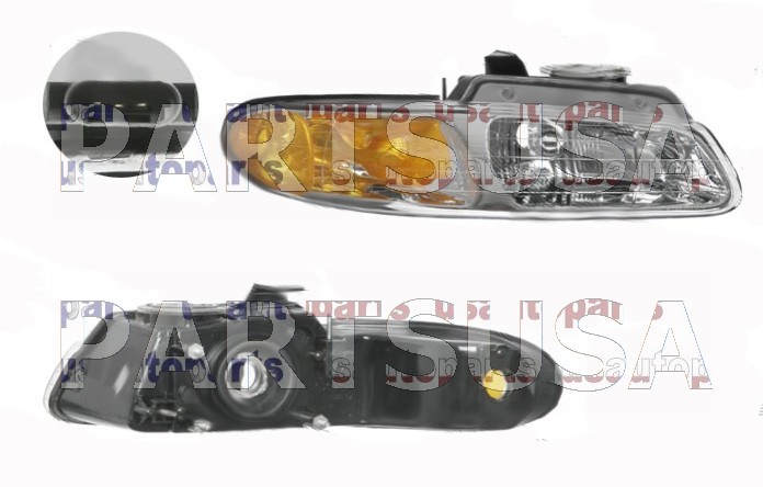 Reflektor prawy (lampa) 240110