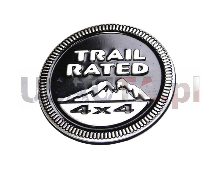 Emblemat JEEP TRAIL RATED 4x4